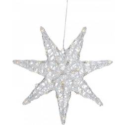 Konstsmide Warm White Xmas 45cm Hanging Acrylic 7-Tip Star Light Weihnachtsleuchte