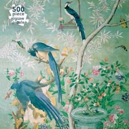 Flame Tree Publishing Adult Jigsaw Puzzle John James Audubon: Magpie Jays (500 pieces) 500-Piece Jigsaw Puzzles