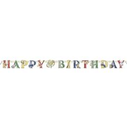 Unique 23568 Birthday Banner-1.82 m-Harry Potter Party, Multicolour