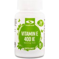 Healthwell Vitamin E 400 IE, 60 kaps 60 st