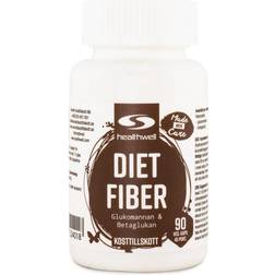 Healthwell Diet Fiber, 90 kapsler