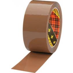 Scotch Low Noise brun pakketape med akryl 38mm x 66m