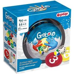 LUDILO Ludilo Grabolo Brädspel barn 6 år Pedagogiska spel 6 år Familj brädspel Kortspel för barn Spel för barn