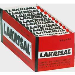 Lakrisal Salmiak 40-pack