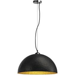 SLV Forchini Black/Gold Pendant Lamp 50cm