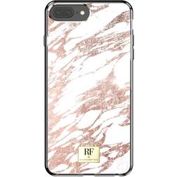 Richmond & Finch Skal för iPhone 6/6S/7/8/SE 2 Rosa Guld Marmor