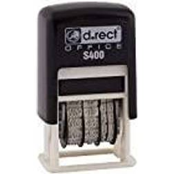 D.Rect Datostempel ISO S400 sort (215586)