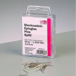 Efco Glorex Stecknadeln 18mm 50g 1000St Silber