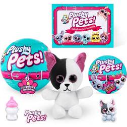 5 Surprise Plushy pets Assorteret