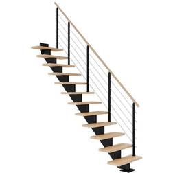 Dolle Hamburg Ligeløb Sort-Design-Olieret 258 cm