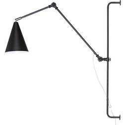 By Rydéns Yukon Matt Black Wall Light 6.3"