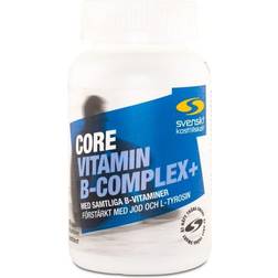 Svenskt Kosttillskott Core Vitamin B-Complex+, kaps 90 st