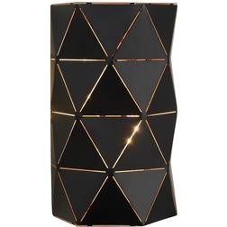 Lucide Black Otona metal Wall light