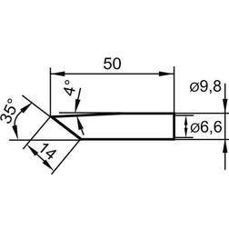 Ersa 0832GDLF Soldering tip Bevelled Tip