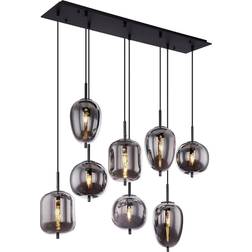 Globo Lighting Blacky Black/Smoke Lámpara Colgante 120cm