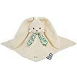 Kaloo kanino- kaninmjuk babyplysch krämfärg fyrkant 30 x 30 cm mycket mjukt bomullsmaterial och sammetslen presentförpackning från födseln, K972206
