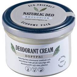 Naturlig Deo Ekologisk Cream Doftfri