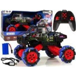 Import leantoys Auto Off-road Drift Remote Controlled 1:16 Blue 2.4G 360 Degree Rotation