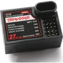 Traxxas 2216 Mottagare 2216 Mikro 4-kanals 27Mhz