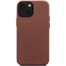 Woolnut Leather Case iPhone 13 Mini Cognac