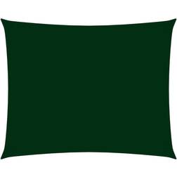 vidaXL Voile de Parasol Voile d'Ombrage Ecran Solaire de Jardin 3 x 4 m Rectangulaire 3 x 4 m Vert