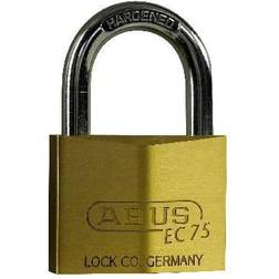 ABUS AV-Vorhangschloss 75/30; Messing Massiv