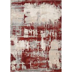 Nourison Maxell Red, Grey, Beige 238.76x320.04cm