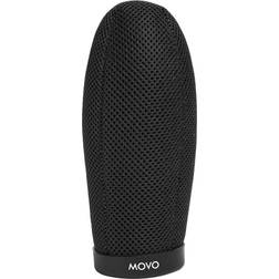 Movo Photo WST160 Ballistic Nylon Windscreen for Shotgun Microphones, 5.5" Long