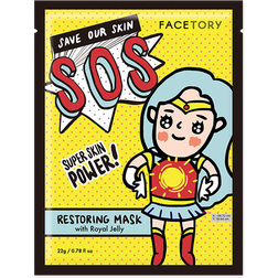 Facetory SOS Restoring Sheet Mask with Royal Jelly