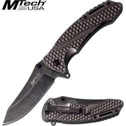 MTECH Folding Knife Stone Upswept Blade Heavy Duty Tactical - outofstock