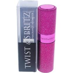 Twist and Spritz Atomiser - Hot Pink Glitter Twist Spritz