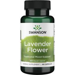 Swanson Full Spectrum Lavender Flower, 400mg 60 Stk.