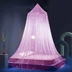 Eimilaly Stars Bed Canopy Glow The Dark Eimilaly Bed Canopy Mosquito Net Princess