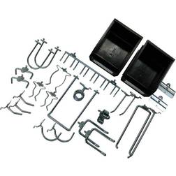 Triton Products Pegboard Hook Set Steel & Plastic Part #76901