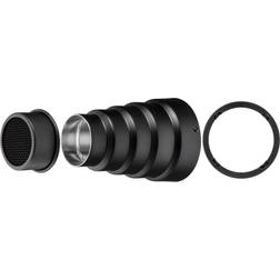 Westcott Snoot with Honeycomb Grid for FJ200 & FJ80 (Includes FJ80 Mount)