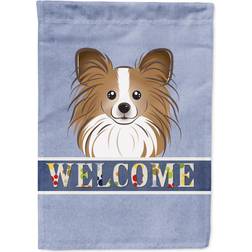 Caroline's Treasures Bandiera Di Benvenuto Papillon Piccola Multicolore