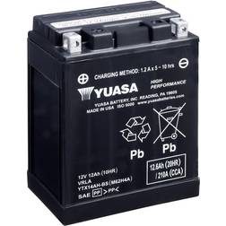 Yuasa Batteri Mc 12,6Ah Agm 134X89X166