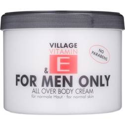 Village Vitamin E For Men Only Kroppskräm utan parabener