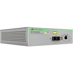 Allied Telesis AT PC200/SC Mediakonverterare 100Mb LAN 10Base-T, 100Base-FX, 100Base-TX, 100Base-SC SC RJ-45 1310 nm TAA-kompatibel