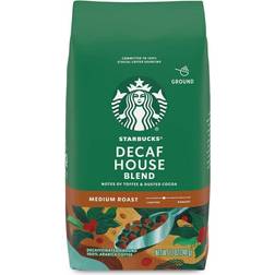 Starbucks Decaf House Blend Ground Coffee 340g 1pack