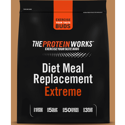 The Protein Works High Protein Diet Meal Replacement Shake, Chocolate Silk, 2