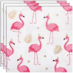 Boland 20 Serviettes Flamant Rose