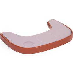 Childhome Evolu Tray ABS rust incl. silicone placemat white