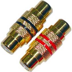 ACV Cinchadapter Metall Buchse-Buchse 23060