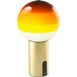 Marset Dipping Light Amber/Brushed Bordlampe