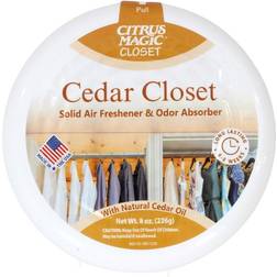 Citrus Magic For Closets Odor Absorbing Solid Air Freshener Cedar