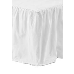 Venture Design Pixy Valance Sheet White (200x120cm)