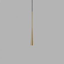 LIGHT-POINT DROP S1 BRASS Pendellampe