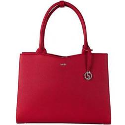 Business Bag crocodile 15.6" laptoptas voor dames -Burgundy