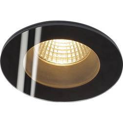 SLV Patta-F Black Ceiling Flush Light ∅ 8.3cm
